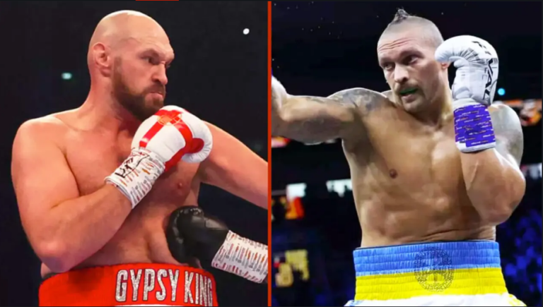 Oleksandr Usyk and Tyson Fury