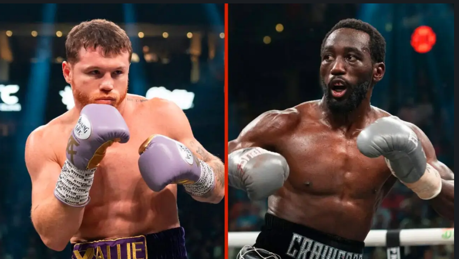 Terence Crawford and Canelo Alvarez