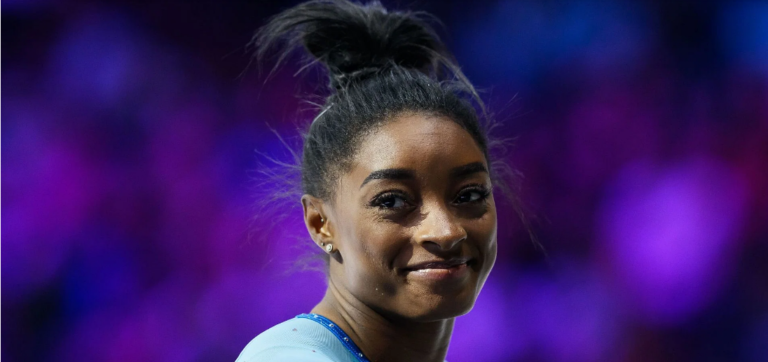 Simone Biles Attends USA Women S Gymnastics Team S First Camp Of 2024   Simone Biles 1 5 768x362 